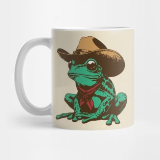 Cowboy Frog Mug